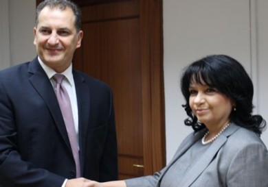 Теменужка Петкова и Йоргос Лаккотрипис