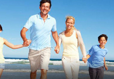 Семья на Кипре