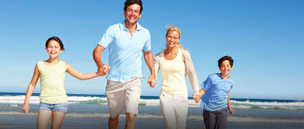 Семья на Кипре